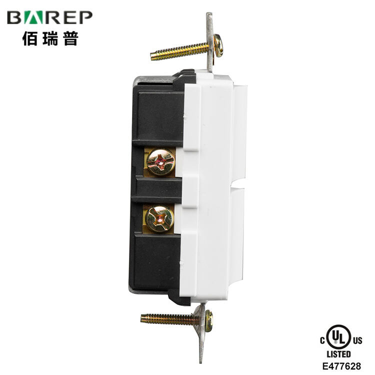 Barep YGD-002 Model American 2 Gang 1 Way Electric Switch Wall details