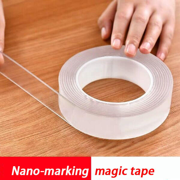 Traceless tape width 3cm nano double-sided car sticker traceless tape double-sided fixed object tape factory