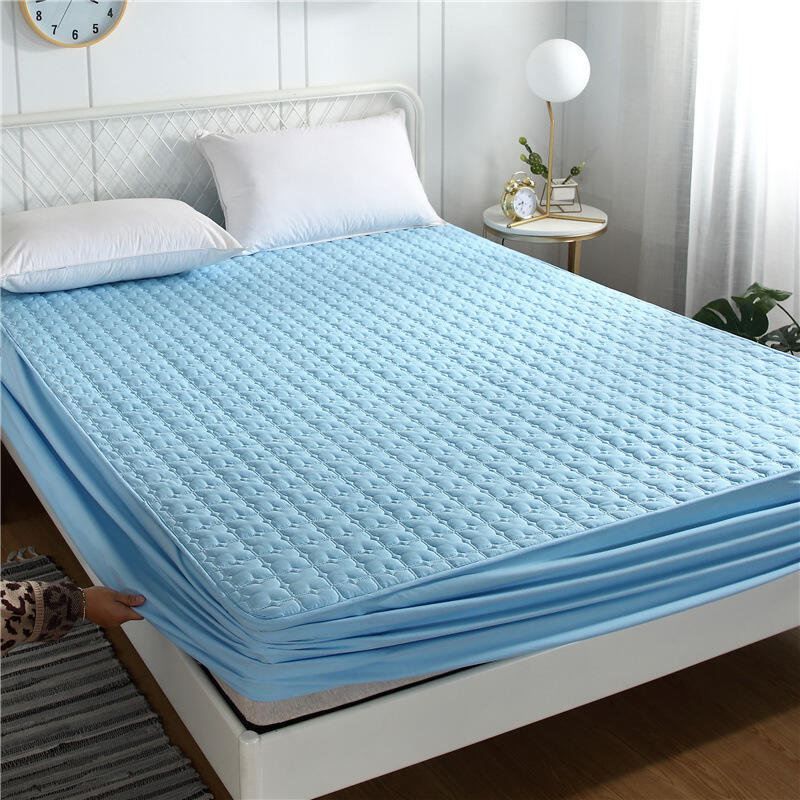 High Quality Mattress Topper Soft Alternative Microfiber Bed Sheet Fill Mattress Cover Protector factory