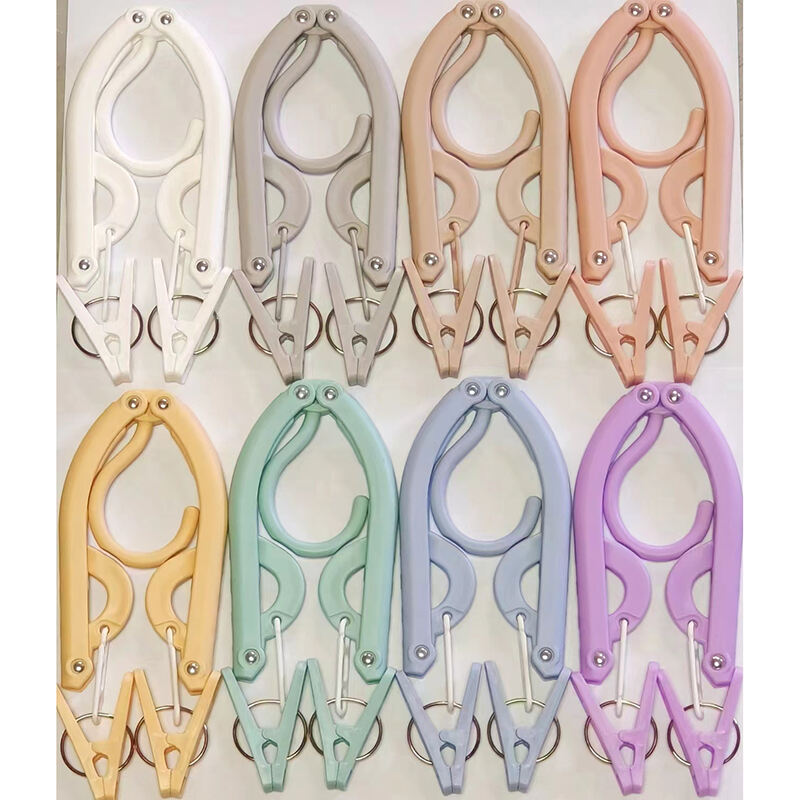 SOLELY SY859 Multifunctional Foldable Plastic Hanger for Travel Wardrobe Balcony Bathroom drying laundry Injection Technics supplier