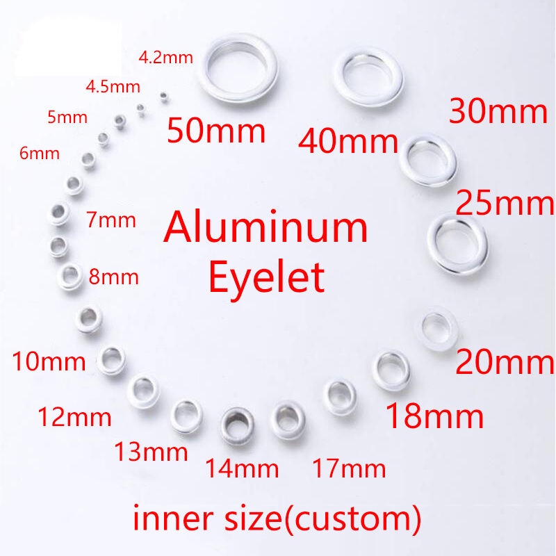 aluminum eyelet