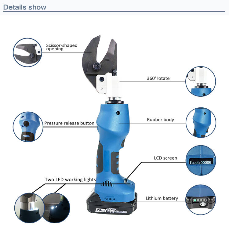 ECT-32L Battery Powered Mini Cutting Tool 1.5t supplier