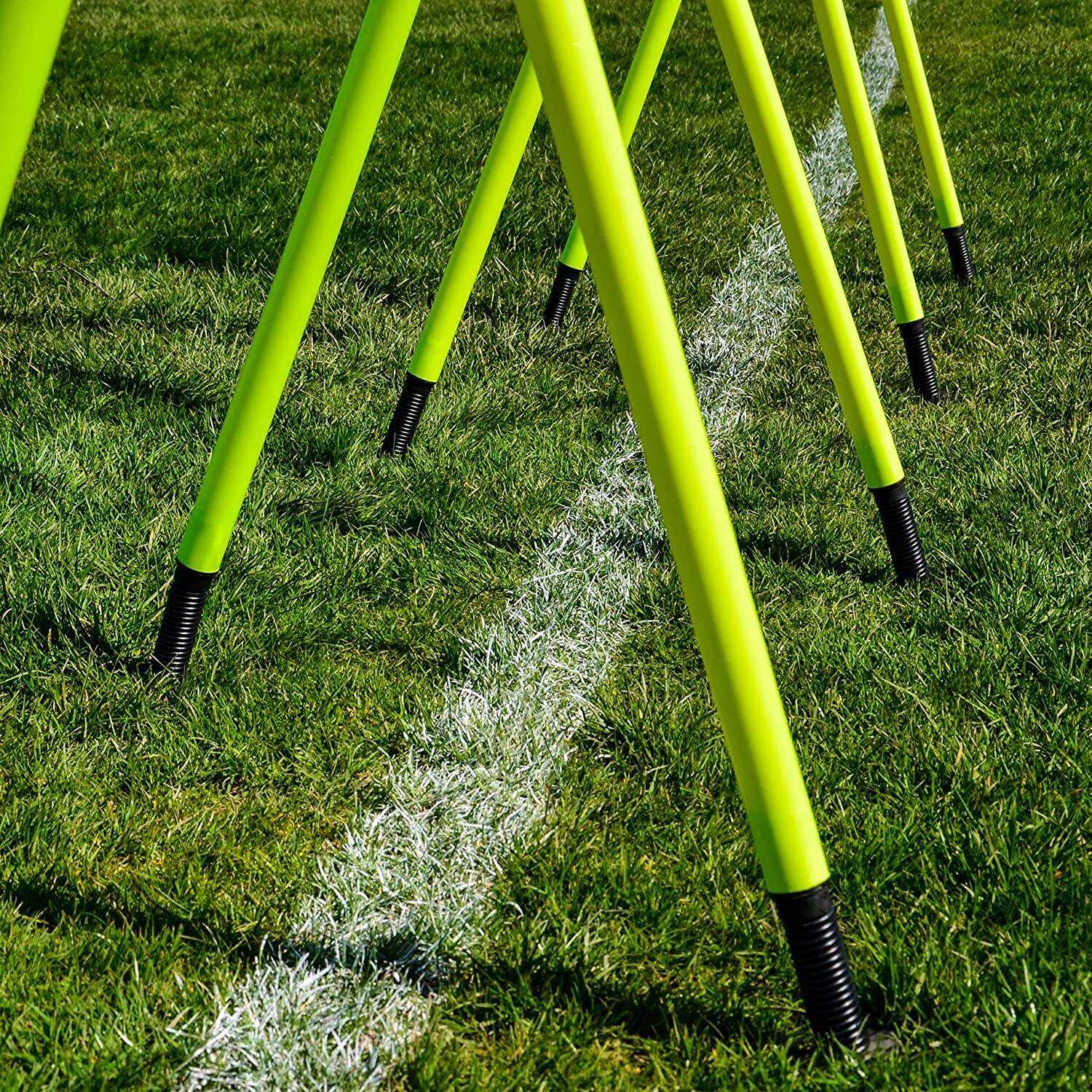 Fußball-Trainingsgeräte Agility Salom Poles Set Fußball Agility Training Poles Herstellung