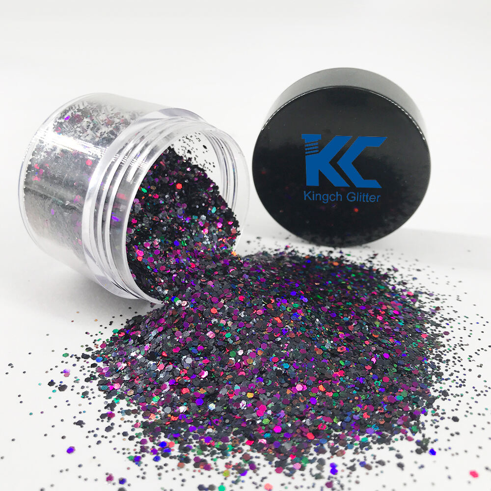 Cosmetic glitter wholesale Chunky Glitter Dazzling for Festival Face Eye Body Leather Crafts supplier