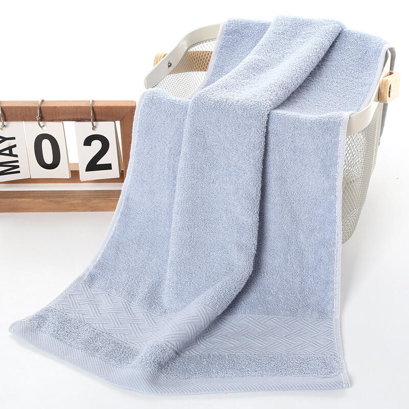 High quality promotional gifts towels terry fabric 100% cotton adult home towel manufacture