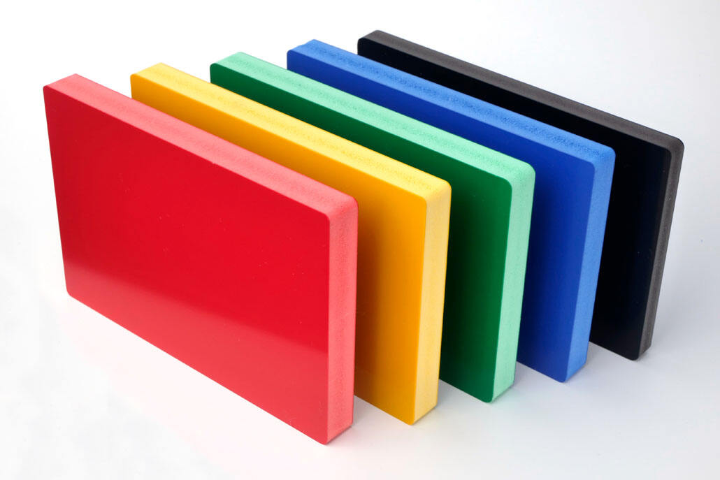 4*8ft 3layers pvc co-extruded board glossy surface details