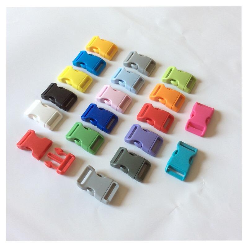 10mm/15mm/20mm/25mm Customized size plastic side release buckle