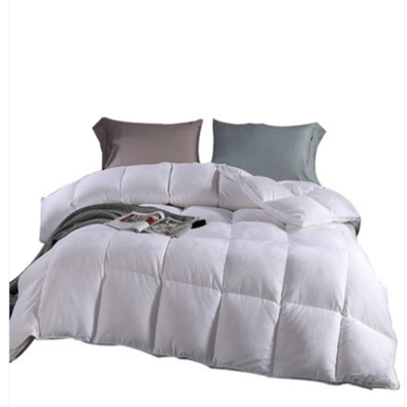 jacquard goose dowm alternative bedding reversible comforter