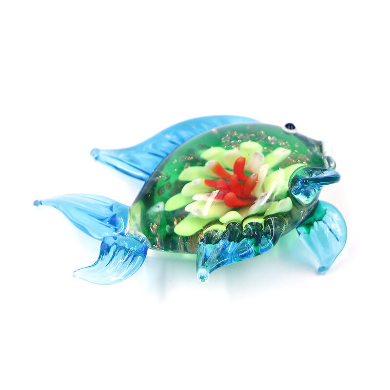 New Design Creative Murano tropical glass aquarium fish tank beautiful ornaments decoration manufacture