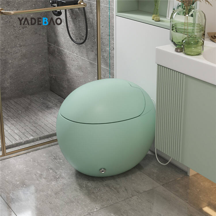 Fashion Toilet and accessories Color Automatic Egg WC Commode Intelligent Toilet Bowl Ceramic Bathroom Smart Toilet supplier