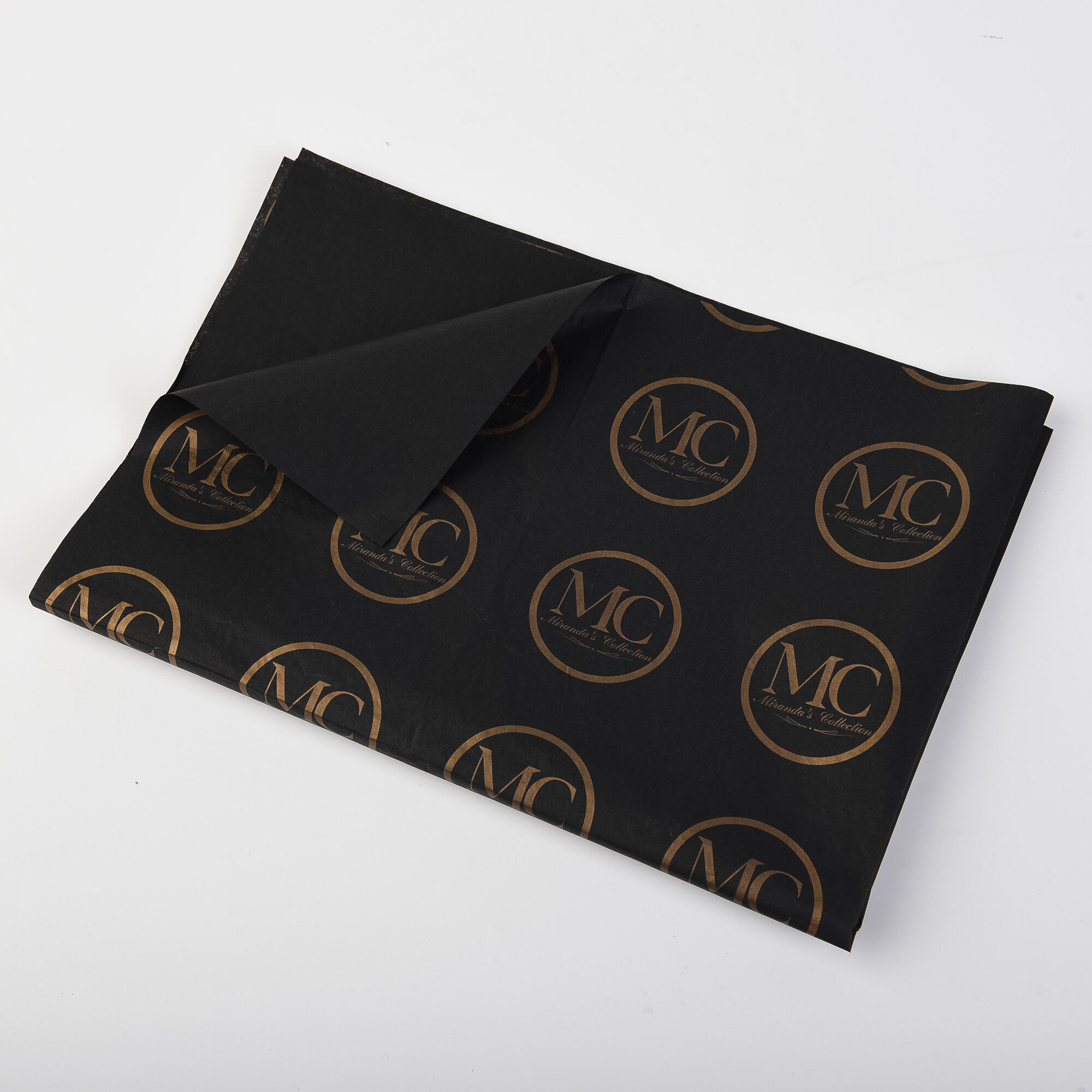 Custom Logo Printed Eco Friendly Recycled Recyclable Clothing Wax Tissue Warping Paper details