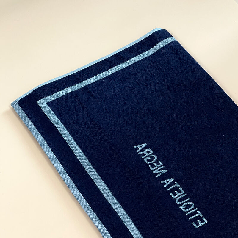 HOT Selling luxury 100% cotton Embroidery swimming towel super soft Water absorption beach towel details