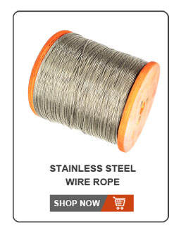 High quality Stainless steel 304 wire rope 1*7 0.5mm Lifeline of steel structure manufacture