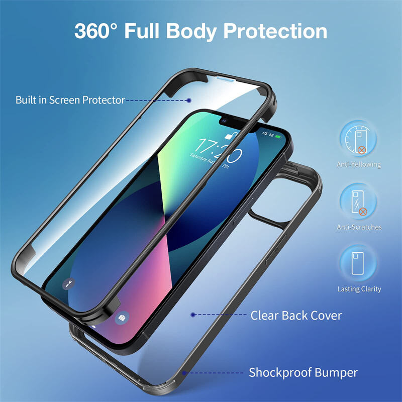 LAUDTEC 48 Hours Fast Shipping Full Protection Covers Cover 3D Clear Shockproof Iphone 13 Cell Case Mobile Phone Cases supplier