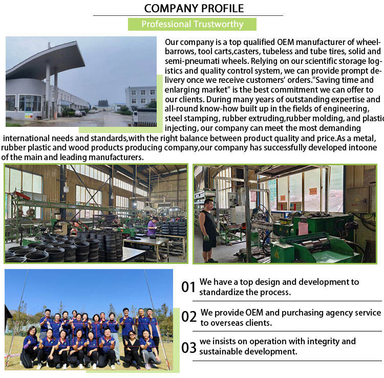 16x400-8 low price material handling equipment parts construction wheelbarrow tire solid forklift wheel from factory factory