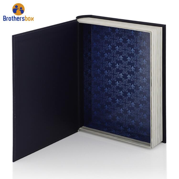 Wholesale Book Shaped Gift Box / Antique Cardboard Faux Book supplier