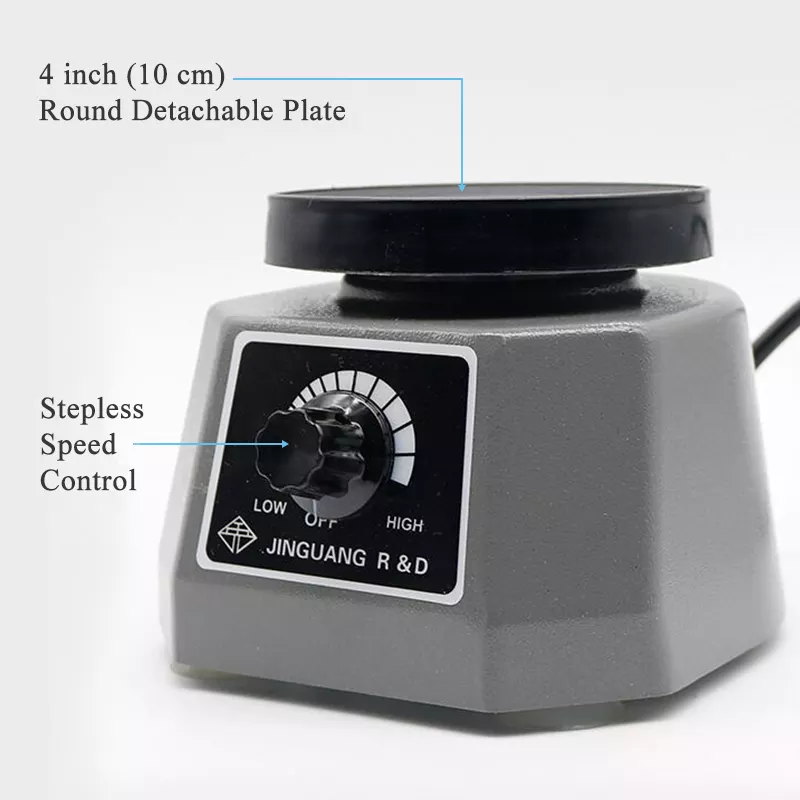 Dental Plaster Powder Stone Vibrator Round Table Vibrating Machine manufacture