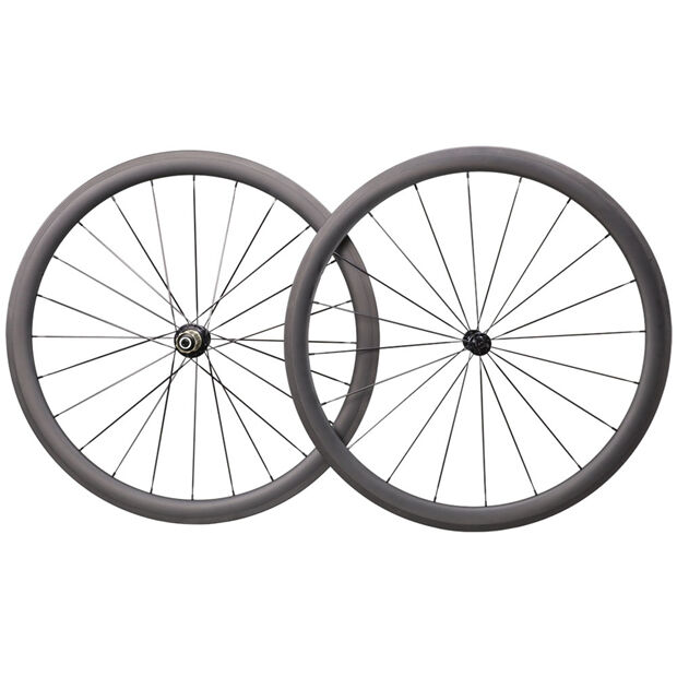 Carbon road rim brake wheelset 40C-25