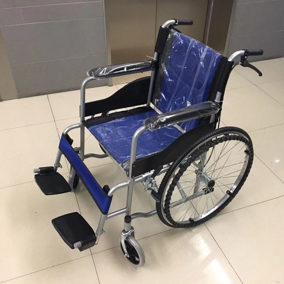 KSM-202A CE approve cheap price medical equipment Manual wheelchair folding wheelchair wheel chair for disabled