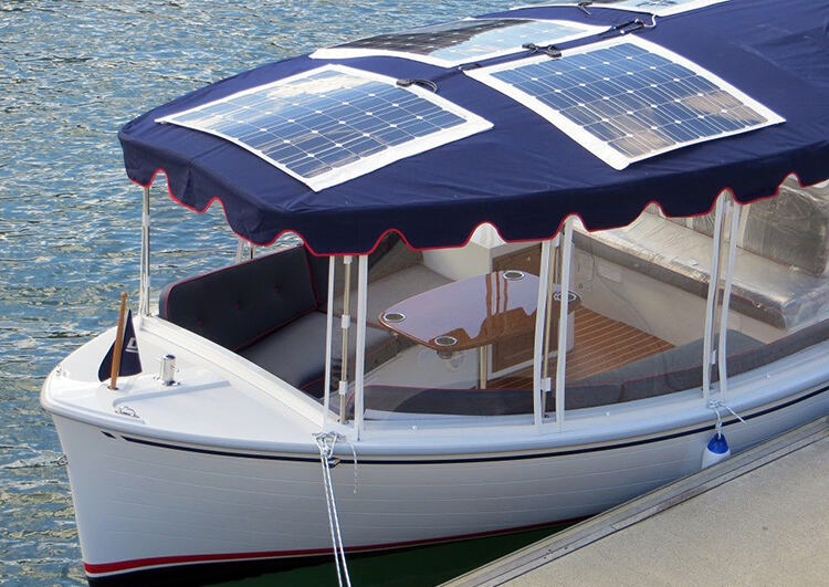 Small Marine Solar System Flexible Solar Panel for Boat details