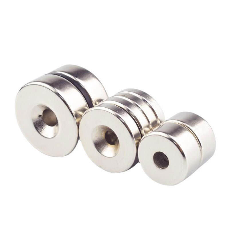 Strong Neodymium Disc Rare Earth Magnets with Hole factory