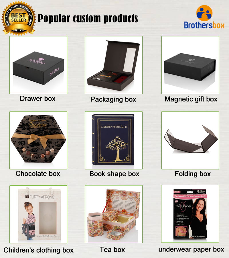 Wholesale Book Shaped Gift Box / Antique Cardboard Faux Book factory