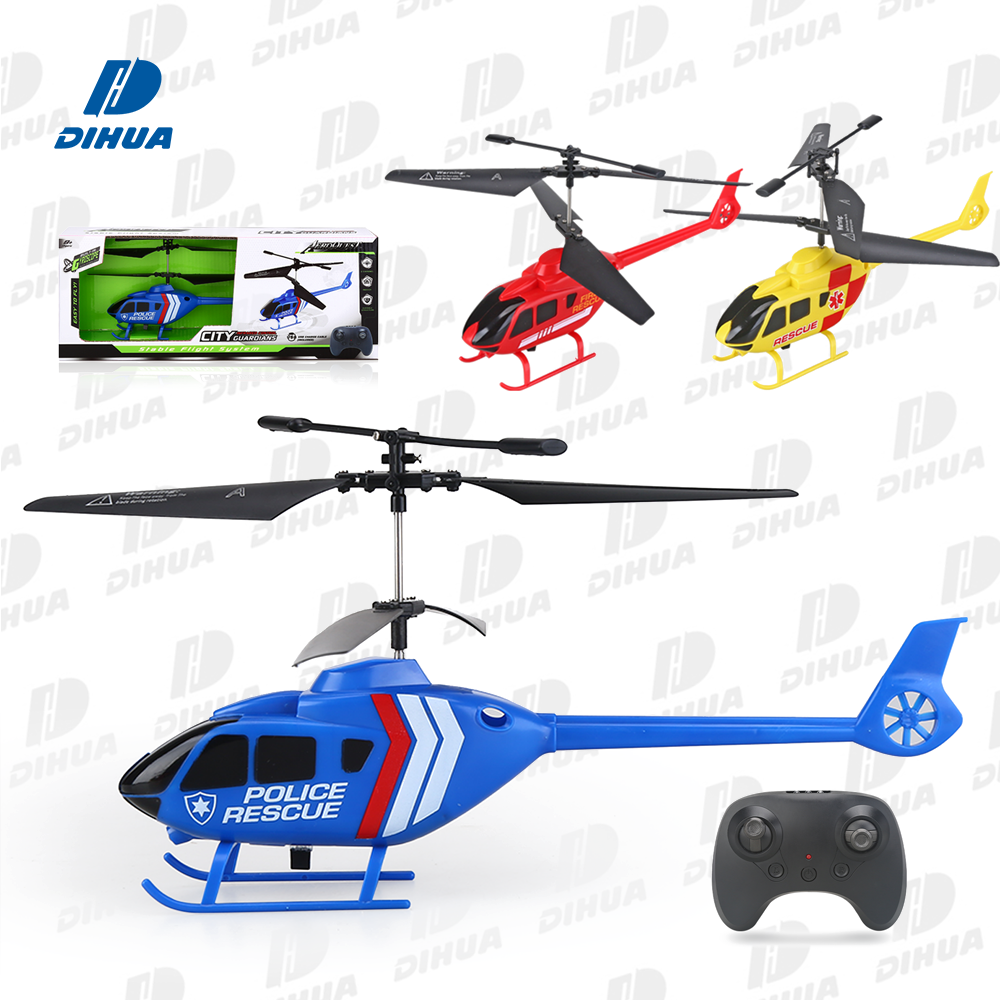 FAST GEARZ - 2 Channel Remote Control Kids Helicopter Super Stable City Rescue Theme Flying Emergency Medical Toy w/ Gyroscope