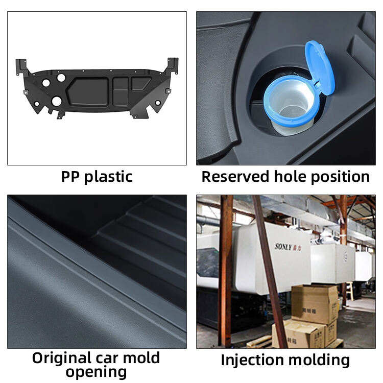 ATTO3 Front Trunk Organizer Box Multi Function Car Organizers Head Storage For BYD ATTO 3 Frunk factory
