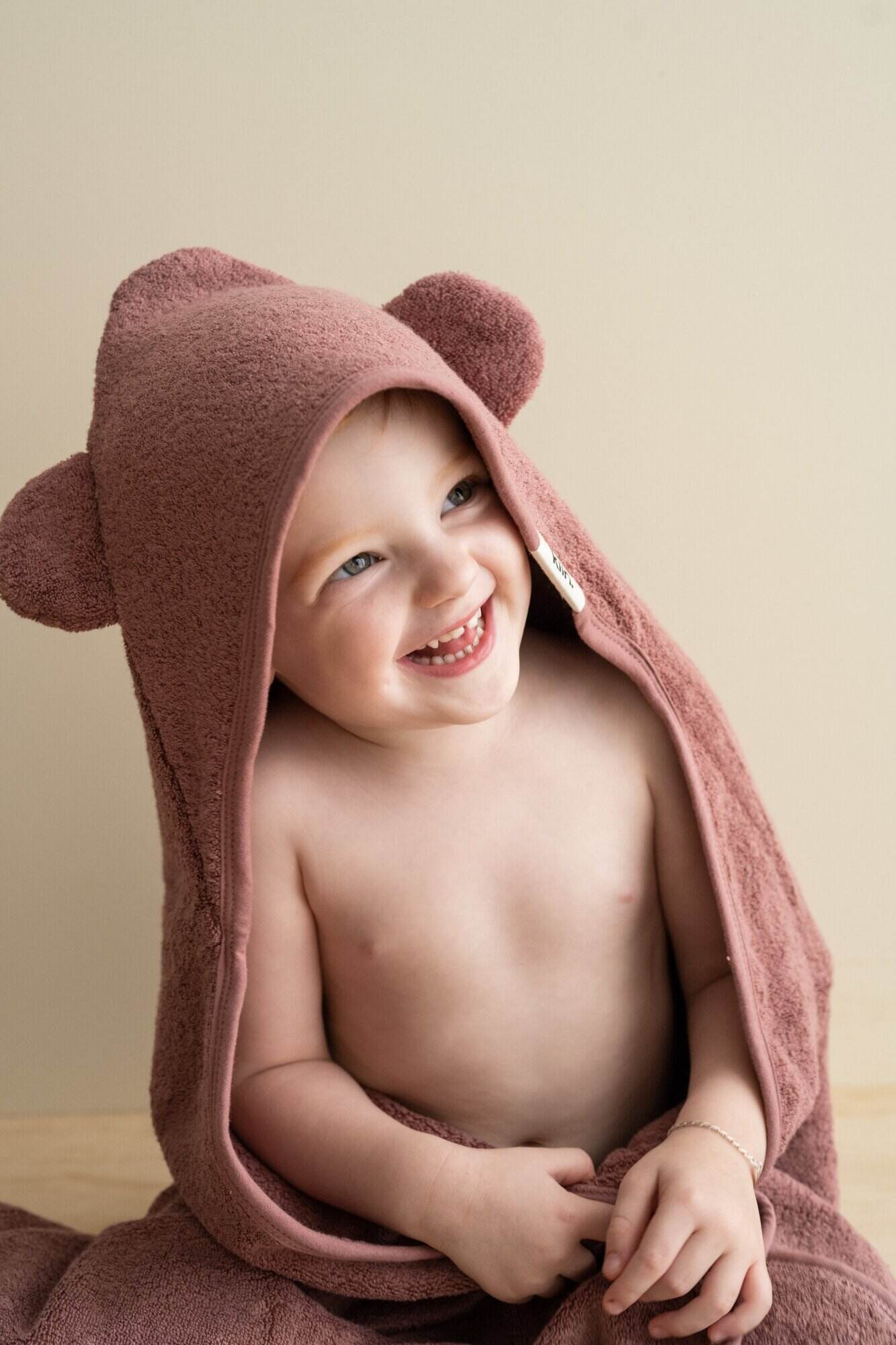 OEM Premium Baby Hooded Towel Organic Cotton Bamboo Baby Bath Softer Baby kid towel kids poncho towel supplier