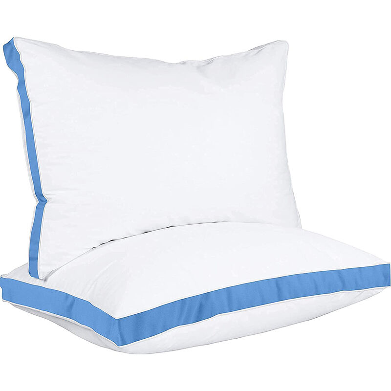 Cheap price china best selling Comfortable Polyester Premium Quality Gusseted hotel pillow