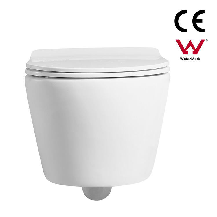 WATERMARK WC Ceramic Rimless bathroom European  Ceramic Toilet Sanitary ware wall hung toilet factory