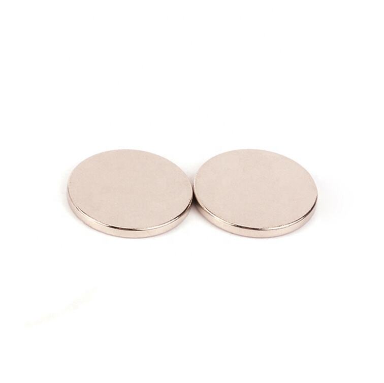 N54 Round Thin Neodymium Magnet with 3M Self-Adhesive Sticker manufacture