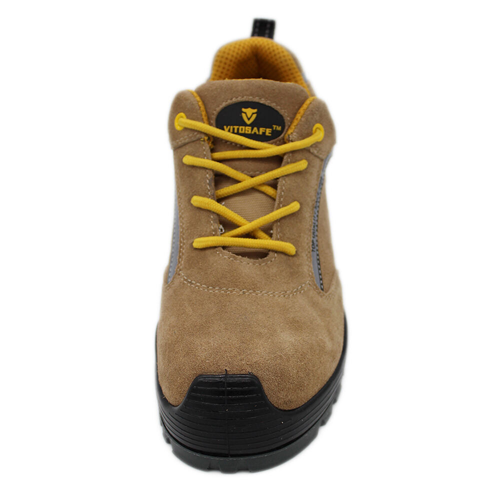 Men Non-slip Steel Toe Laboratory Protective Security Industrial Safety Shoes for Work supplier