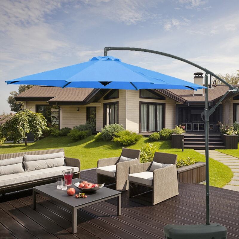 2023 hot sale 10ft Cantilever Banana Parasol Garden Umbrella Adjustable Outdoor Patio Parasol manufacture