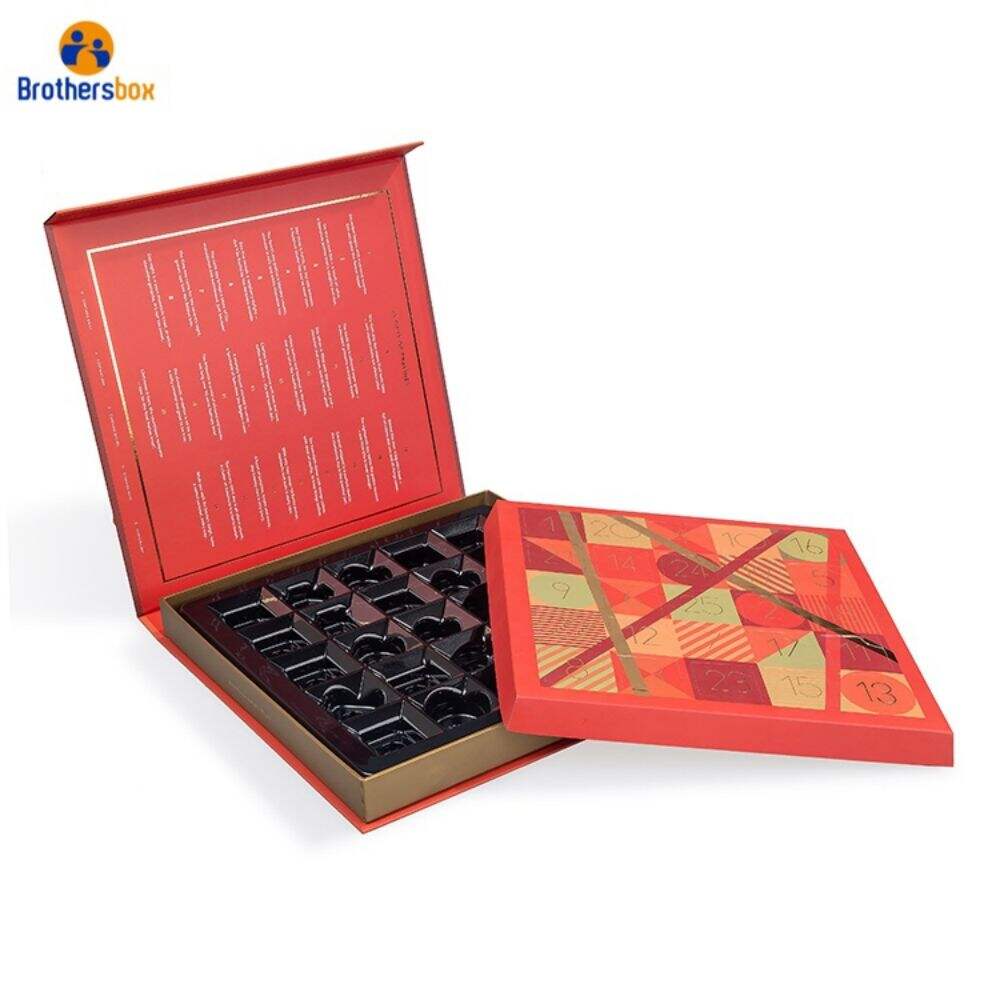 custom empty chocolate box