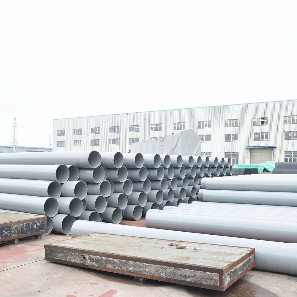 Low Price Customized Irrigation Drainage Pipe Plastic Water Pipe thin-walled UPVC tubes pipes factory