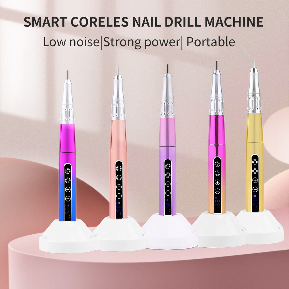 Compact & Powerful 35K RPM <a class='inkey' style='color:blue' href='Nail-drill' target='_blank'>cordless nail drill</a> Portable Mini Nail Drill For Efficient Manicure And Pedicure Professional Salon-Quality Grooming manufacture