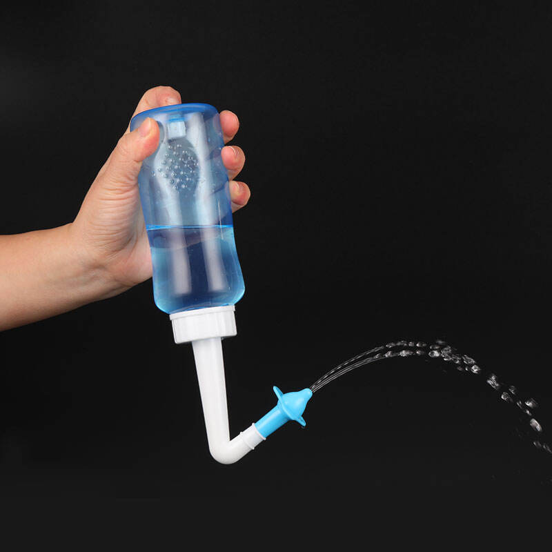 Neti Pot - Nasal Irrigation Wash Bottle with Sinus Rinse Salt for Adult & Kid 500 ML