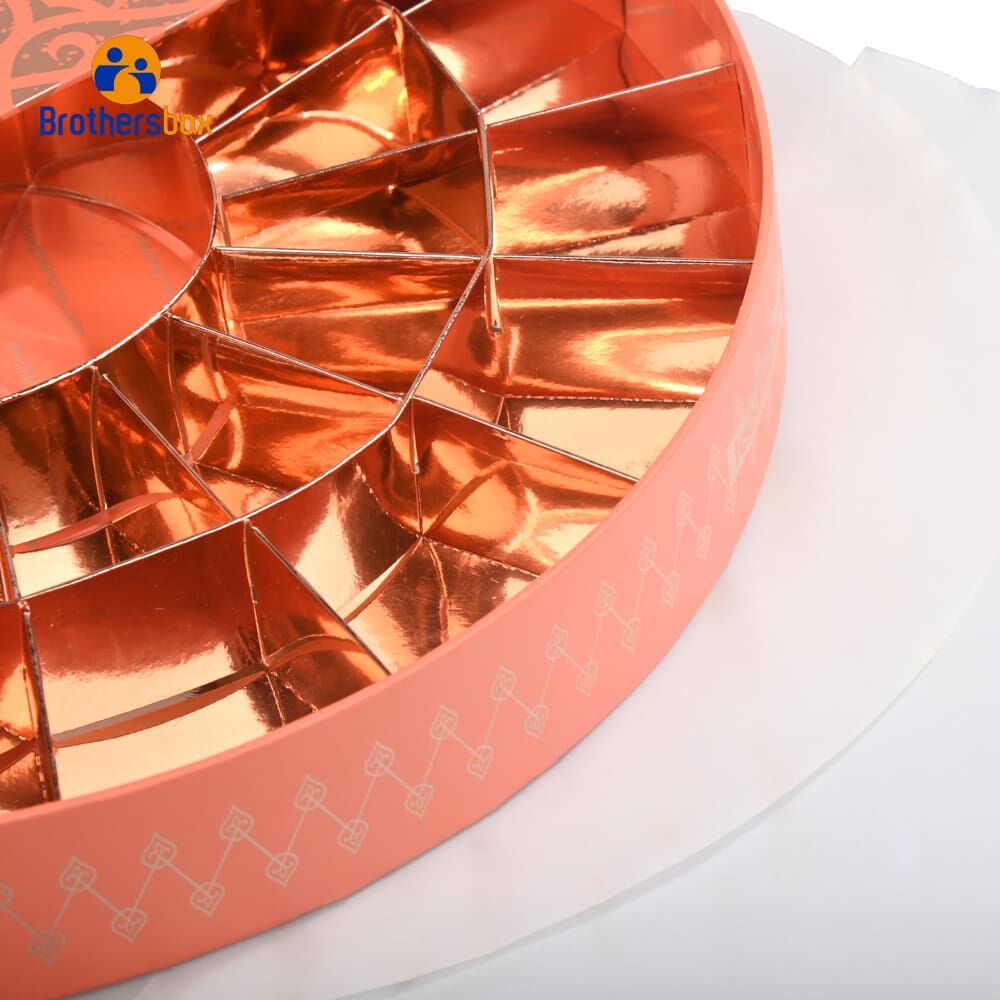 semicircular chocolate packaging