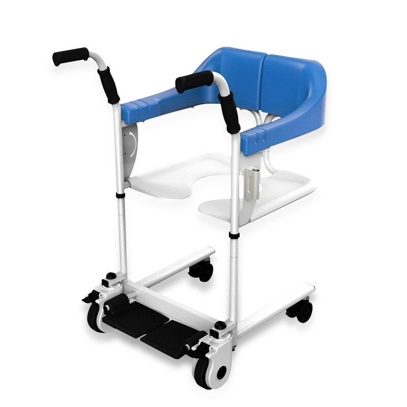 KSM-206 Original Wheelchair From Bed Patient-Transfer-Chair Commode Wheel Manual Patient Transfer Lift Chair