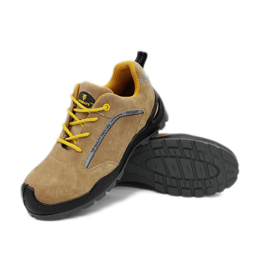 Men Non-slip Steel Toe Laboratory Protective Security Industrial Safety Shoes for Work manufacture