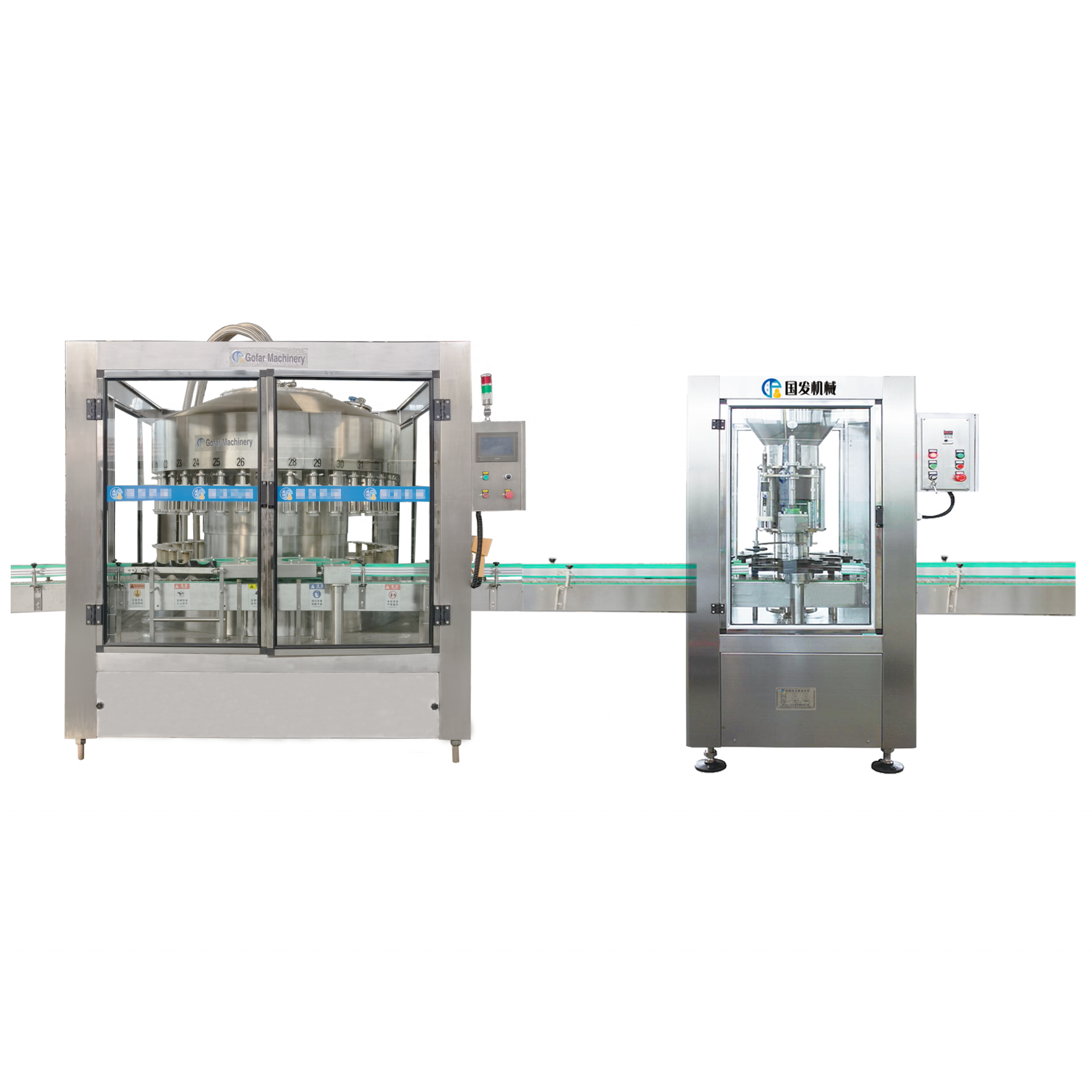 Automatic liquid rotary vacuum filling machine details