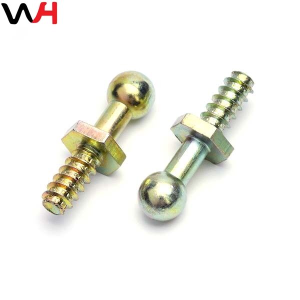 Pabrik Kustom Berulir Gas Spring Strut Bonnet Socket Ball Head Joint End Stud Bolt pemasok