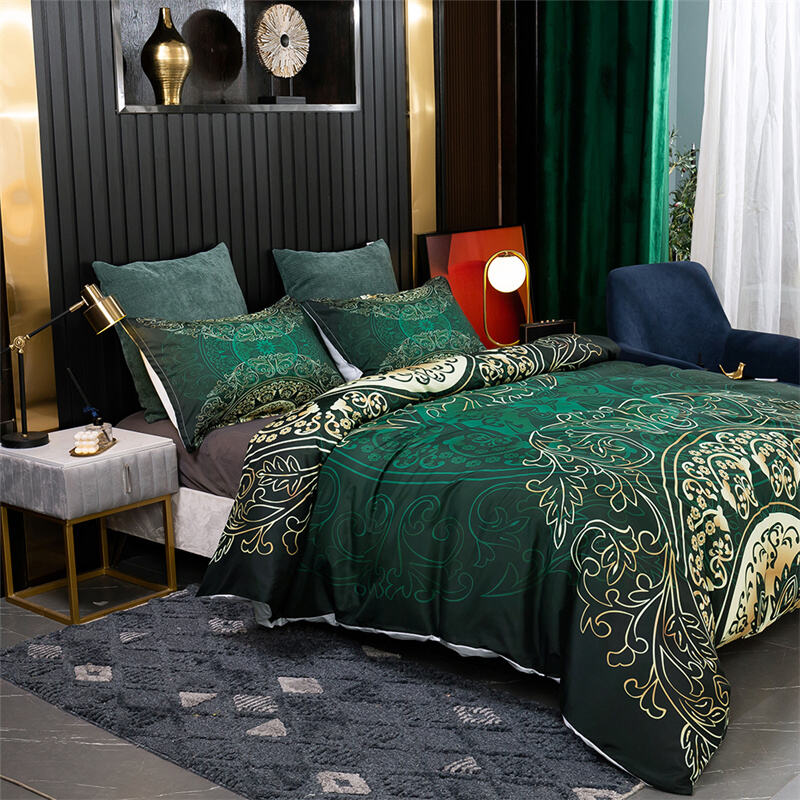 3D Custom Fashion Printed Bedding Set Luxury Mandala Cover Set supplier