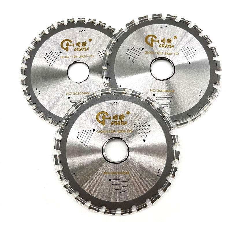 GuHua Aluminum Profile And Aluminum Alloy Cutting TCT Flat Alloy Circular Saw Blade For Aluminum Steel supplier