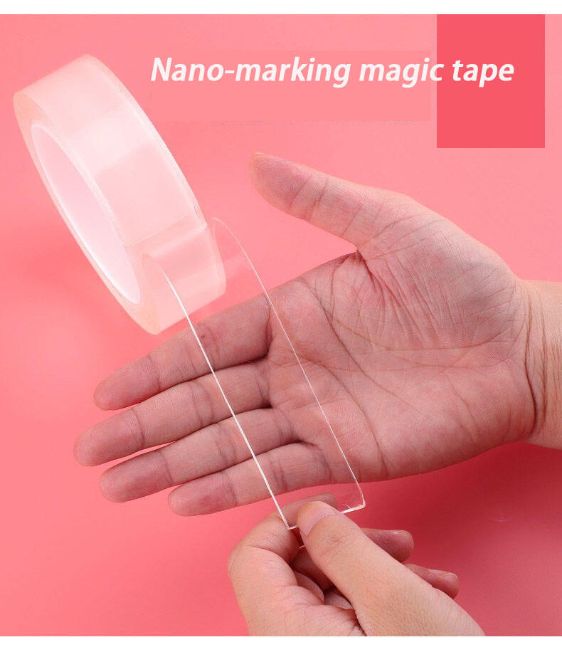 Traceless tape width 3cm nano double-sided car sticker traceless tape double-sided fixed object tape details