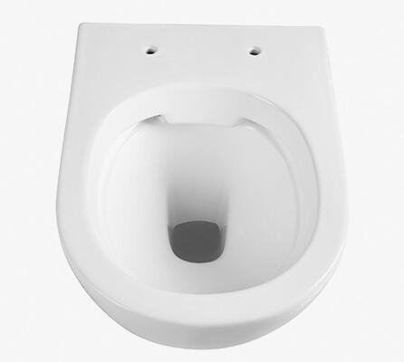 CE Rimless Sanitary Wares Wc Commode Toilet Bowl White Set Bathroom Europe Style Ceramic Wall Hung Toilet supplier