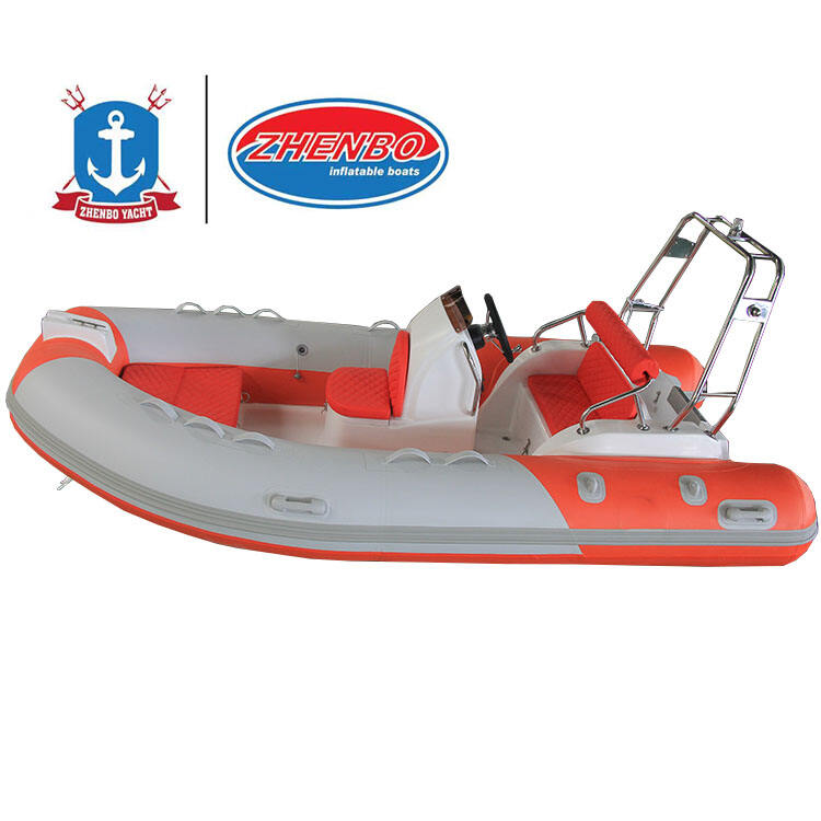 2023 Year Rescued Fishing Rowing Rib 390 Fiberglass Inflatable Boat With Outboard details