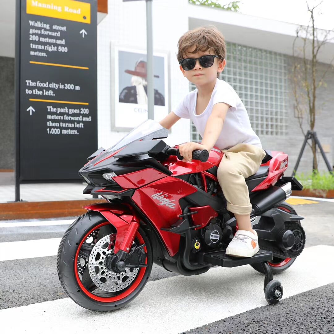 Hot Sales High Quality Plastic Children Ride On Battery Toy Electric Kids Motorcycle For Baby manufacture