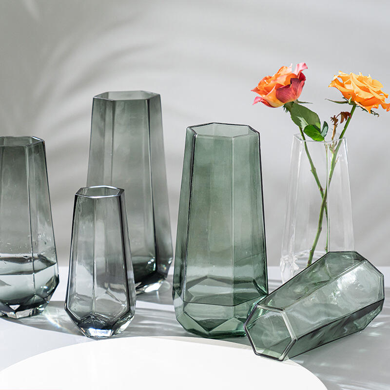 Roman Column Glass Vase